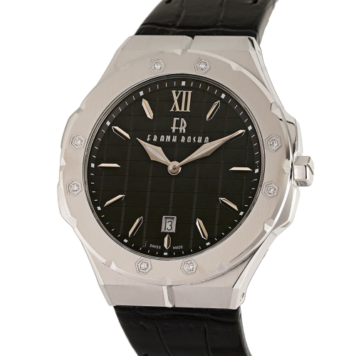 ساعة رجالية الماس ماركة فرانك روشا K1728S6