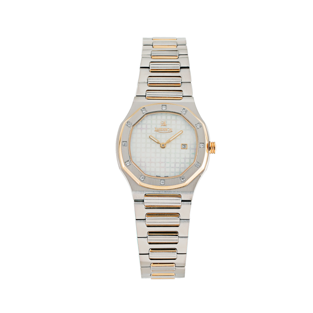 ساعة الماس نسائية ماركة لاندينوف K1676V1