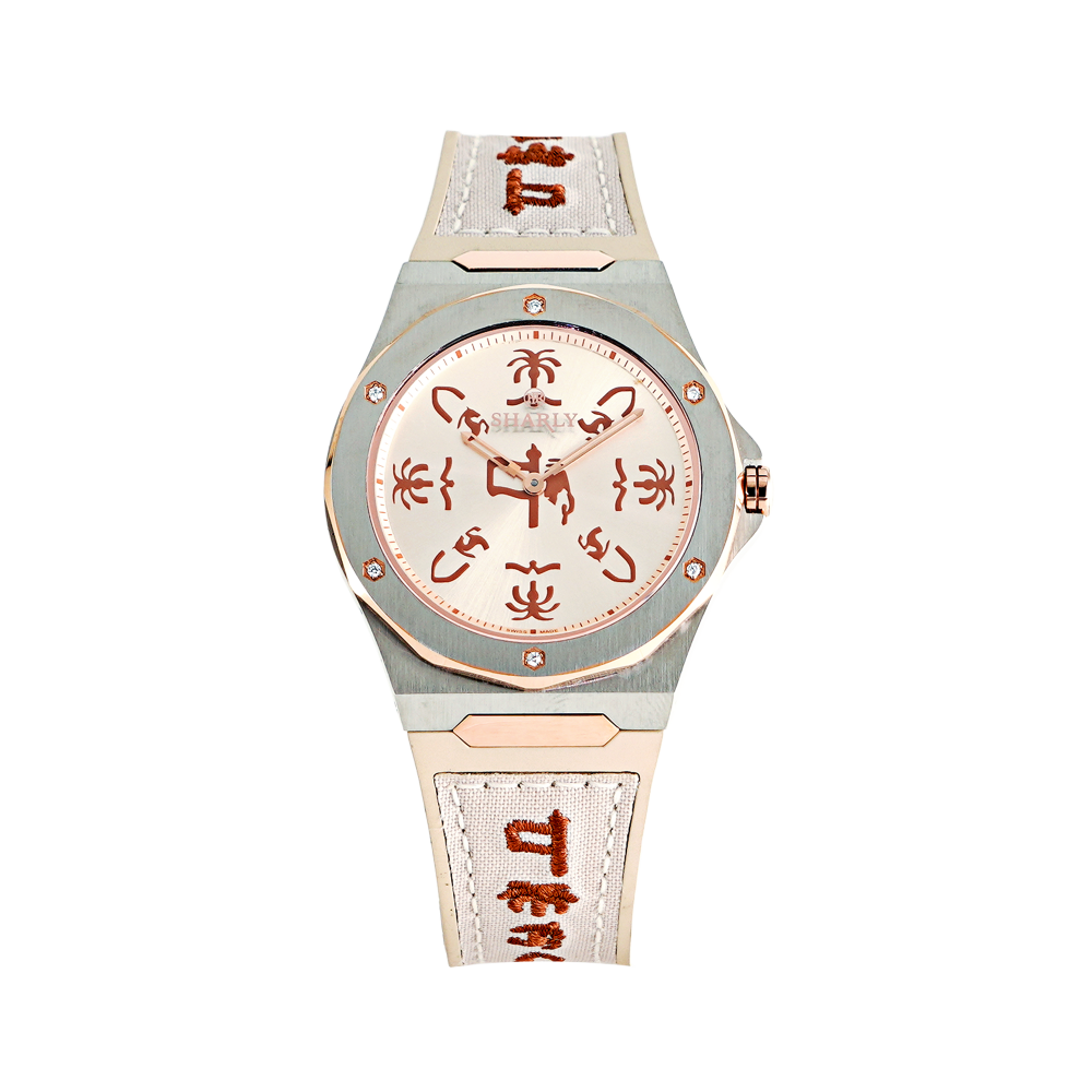 ساعة رجالية الماس ماركة شارلي K1717Z3