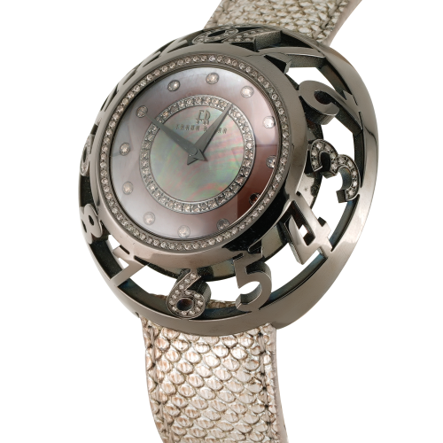ساعة الماس نسائية ماركة فرانك روشا K0645N1