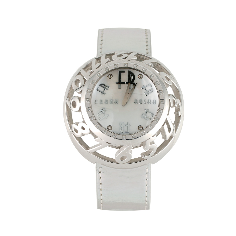 ساعة الماس نسائية ماركة فرانك روشا K0645S2