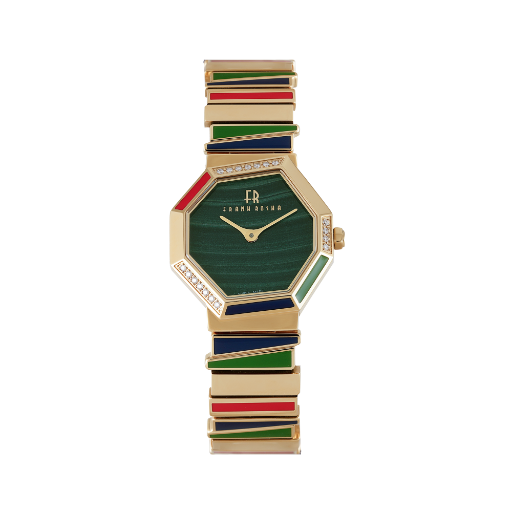  ساعة الماس نسائية ماركة فرانك روشا K1771G2