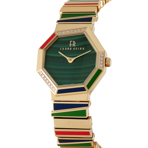  ساعة الماس نسائية ماركة فرانك روشا K1771G2