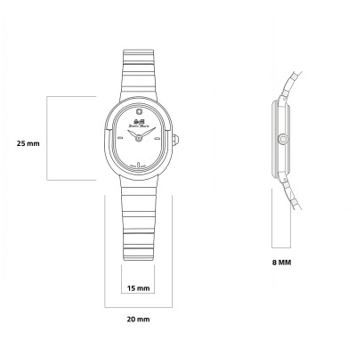 ساعة زركون نسائية ماركة سانتا مارين  Z1783V01