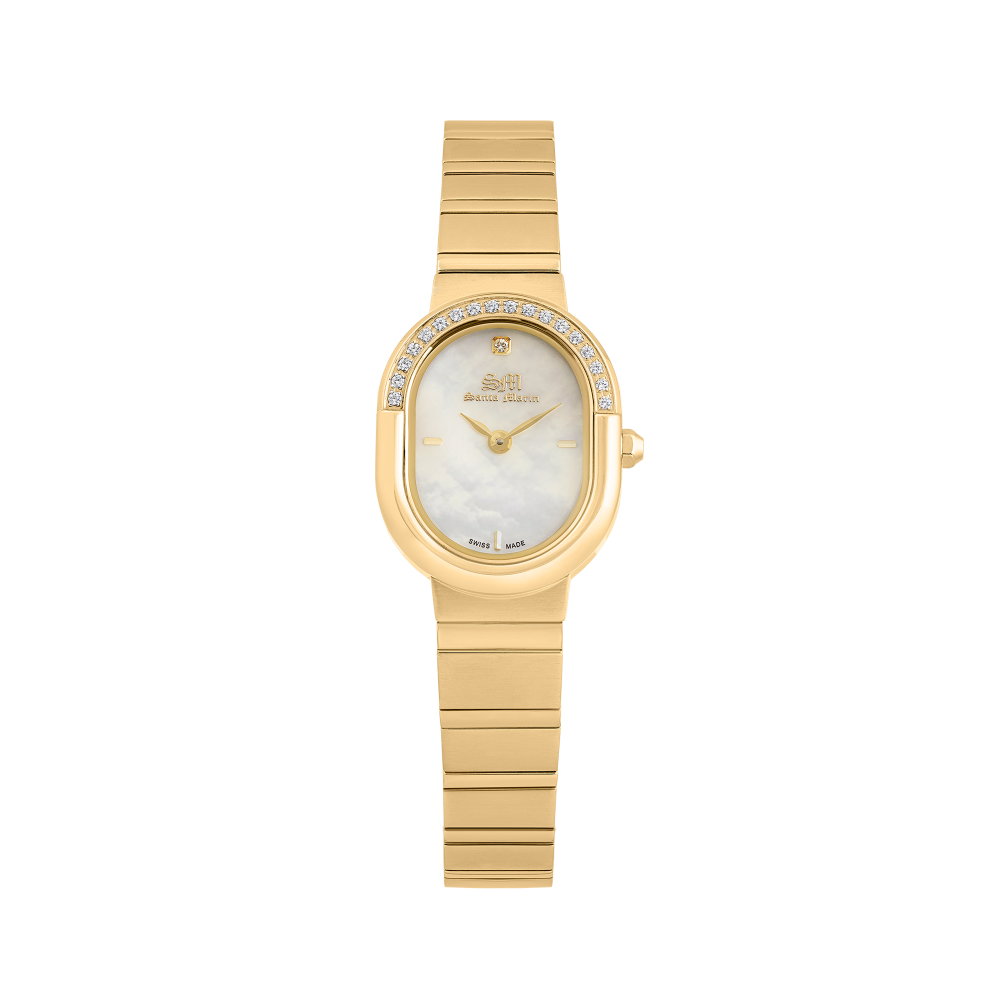 ساعة زركون نسائية ماركة سانتا مارين  Z1783G01