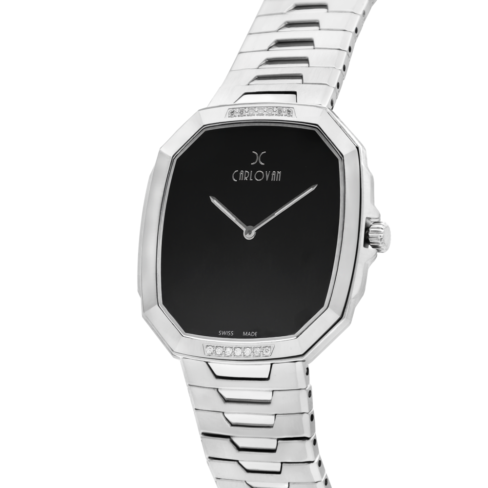 ساعة رجالية الماس ماركة كارلوفان KCN1780S01