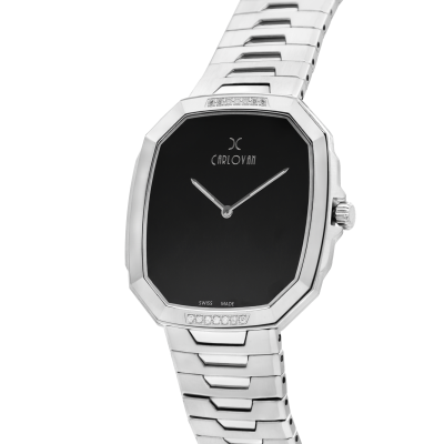 ساعة رجالية الماس ماركة كارلوفان KCN1780S01