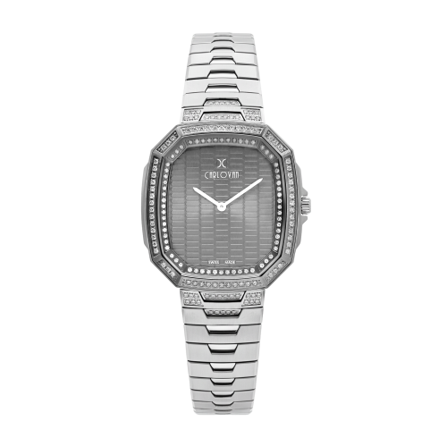 ساعة رجالية الماس ماركة كارلوفان KCN1780S05