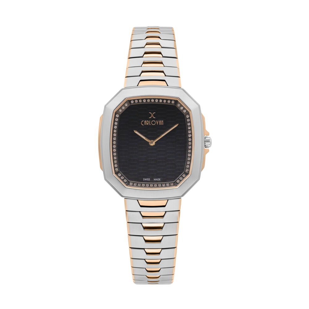 ساعة رجالية الماس ماركة كارلوفان KCN1780Z02