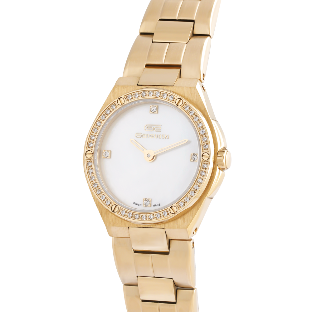  ساعة زركون نسائية ماركة جينوفسكي Z1799G1