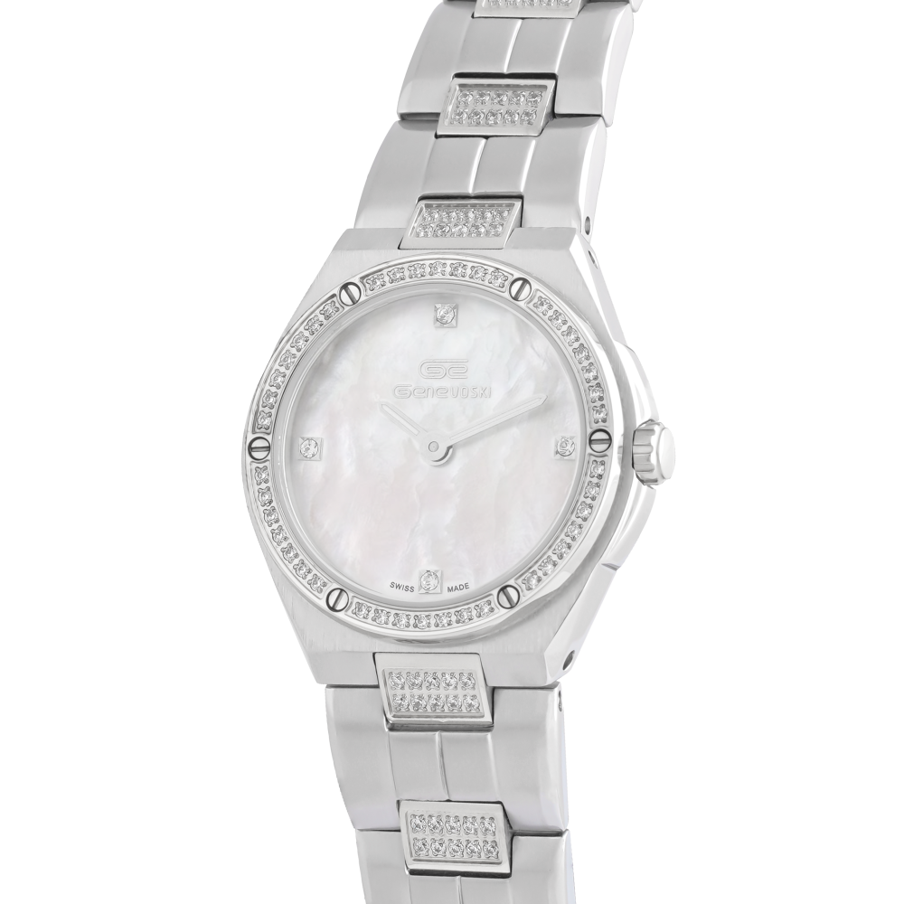  ساعة زركون نسائية ماركة جينوفسكي ZGE1799S02