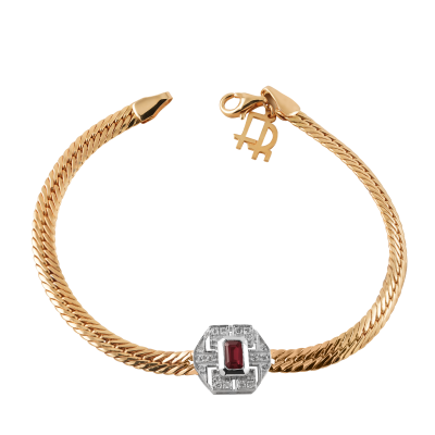 أسوارة ذهب وألماس وحجر الياقوت الأحمر من مجوهرات فرانك روشا B0138PYSSH أسوارة ذهب وألماس وحجر الياقوت الأحمر من مجوهرات فرانك روشا B0138PYSSH