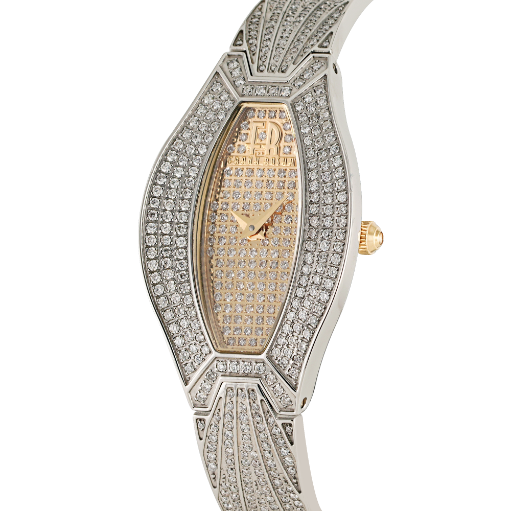 ساعة الماس نسائية ماركة فرانك روشا K1551V5