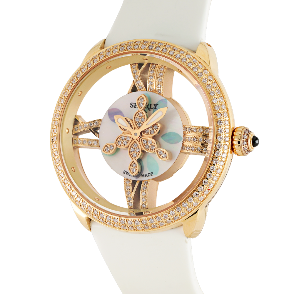 ساعة الماس نسائية ماركة شارلي K1249G1