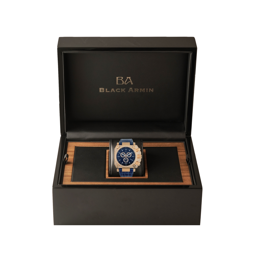 ساعة رجالية الماس ماركة بلاك آرمن K1567G1