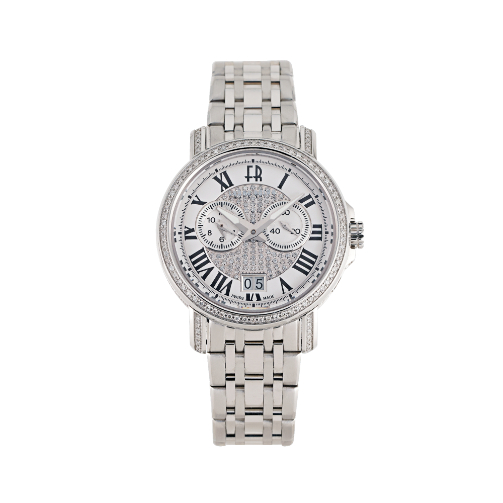 ساعة رجالية الماس ماركة فرانك روشا K1510S1