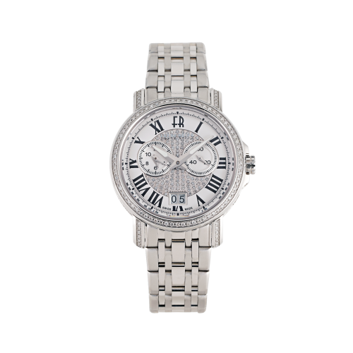 ساعة رجالية الماس ماركة فرانك روشا K1510S1