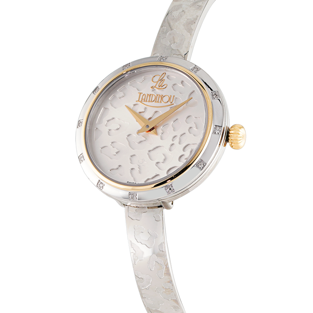 ساعة الماس نسائية ماركة لاندينوف K1615V2