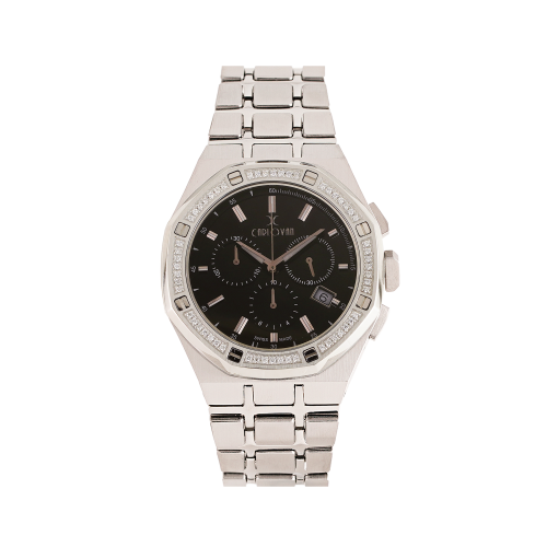 ساعة رجالية الماس ماركة كارلوفان K1684S3