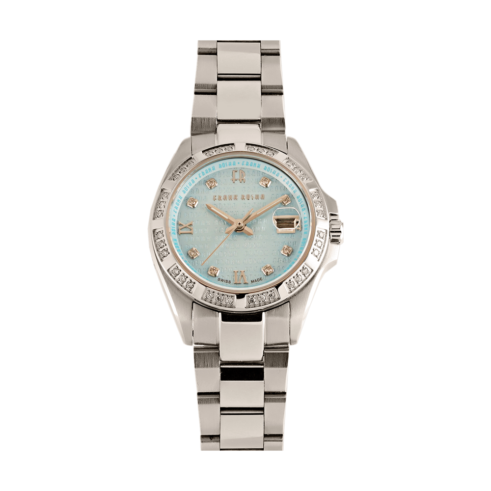 ساعة الماس نسائية ماركة فرانك روشا K1480S4