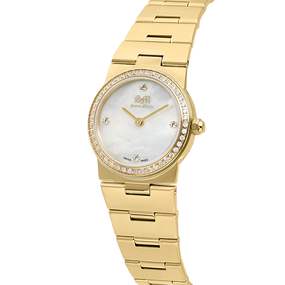  ساعة زركون نسائية ماركة سانتا مارين ZSM1800G01