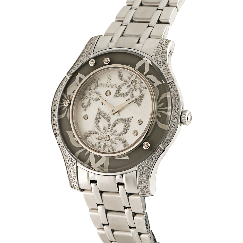 ساعة الماس نسائية ماركة أنوشكا K1446S1