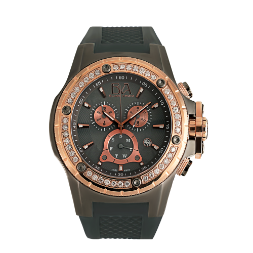 BLACK ARMIN Diamond Men's Watch 1456