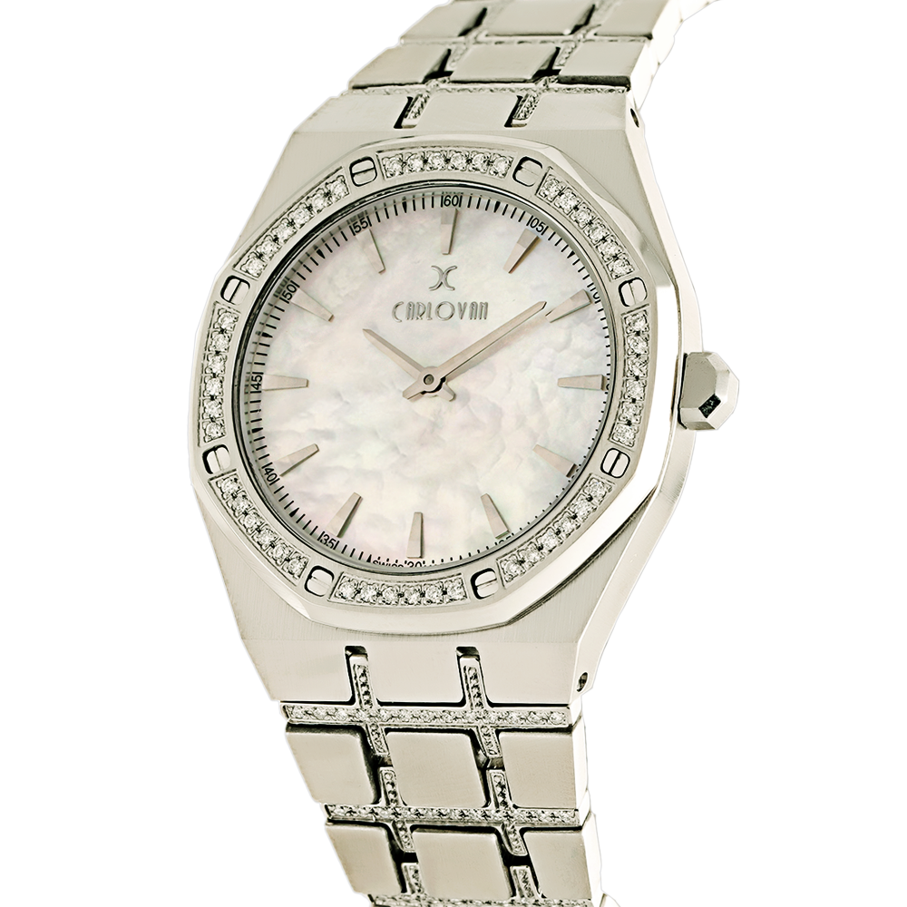 ساعة الماس نسائية ماركة كارلوفان  K1628S2