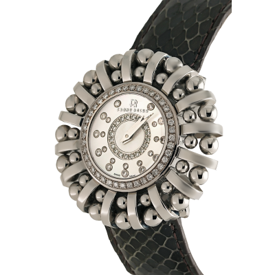  ساعة الماس نسائية ماركة فرانك روشا K0376S1
