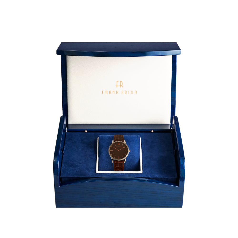  ساعة رجالية الماس ماركة فرانك روشا  K1550Z1