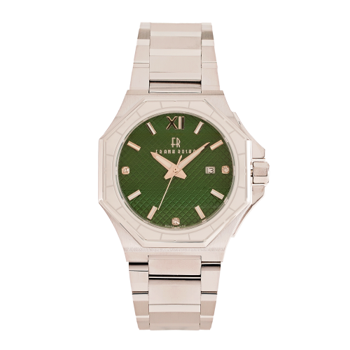  ساعة رجالية الماس ماركة فرانك روشا  K1703S2