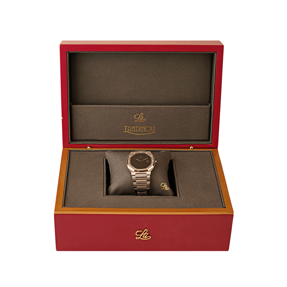 ساعة رجالية الماس ماركة لاندينوف K1675S1