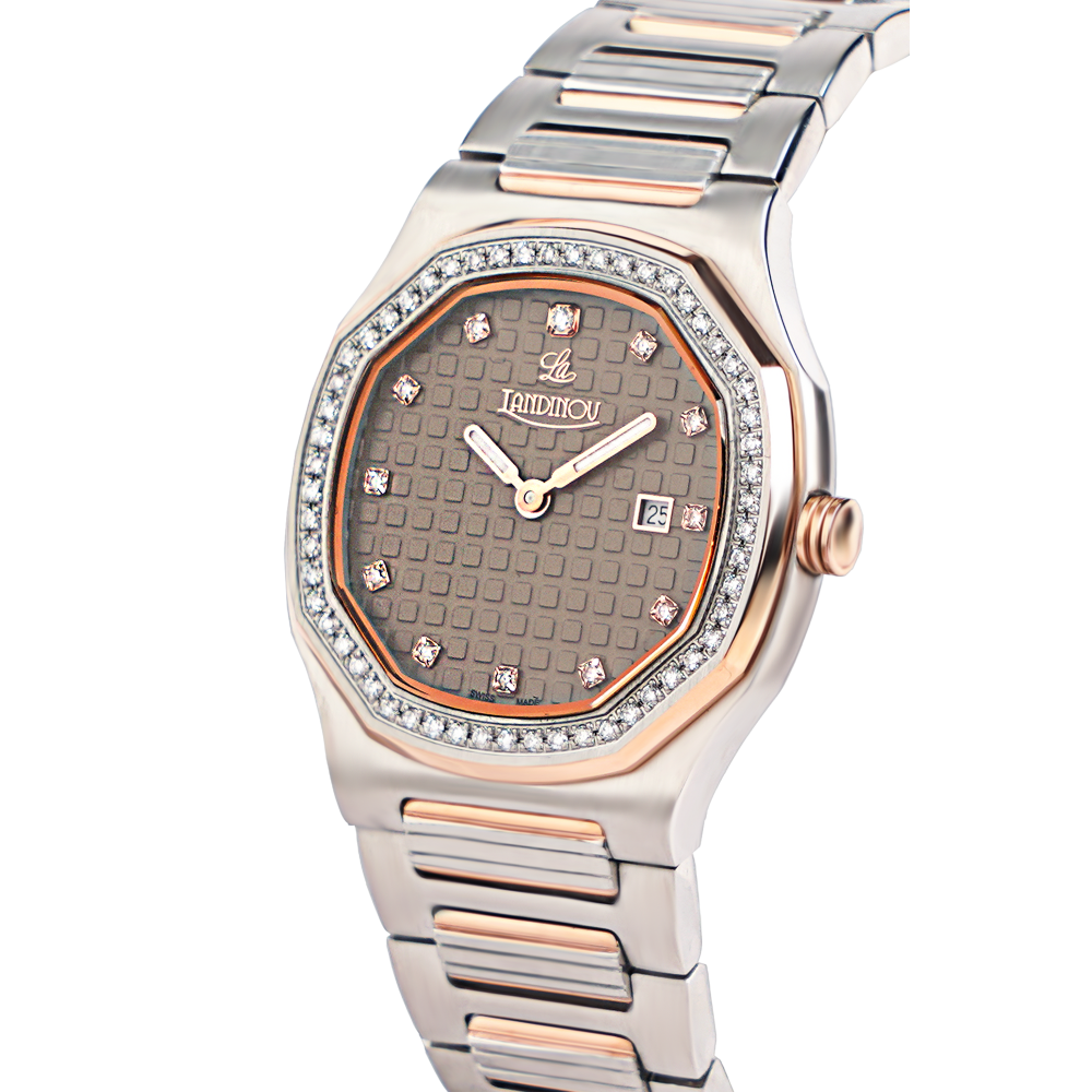 ساعة الماس نسائية ماركة لاندينوف K1676Z2